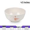 Meichu 4.5-inch Melamine Rice Bowls (10-pack)