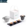 Zen Style Ceramic Gaiwan Travel Tea Set
