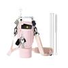 Water Bottle Carrier Bag with Phone Pocket for Stanley Cup 40oz Water Bottle Bag with Adjustable Strap Stanley Cup Accessories