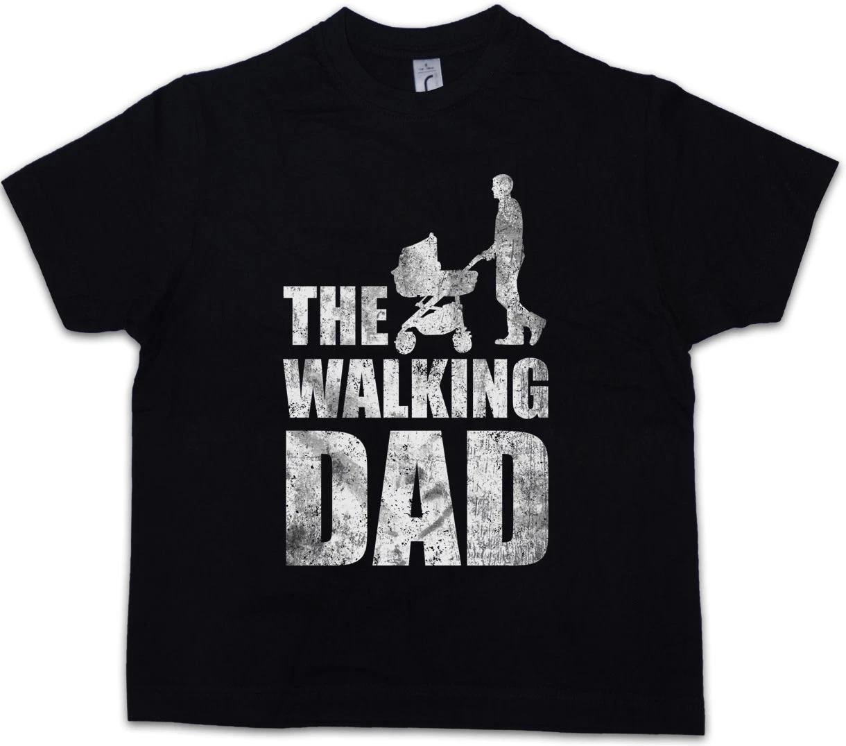 THE WALKING DAD Kids Boys T-Shirt Father s Day Present Dead Fun Best Daughter 150