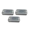 3PCS Leak Proof Stainless Steel Food Storage Box with Effective Sealing Lid