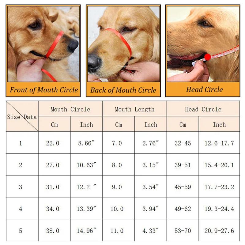 Safe and Non-toxic Pet Muzzle for Medium Large Dogs Reflective Big Dog Basket Mask Anti Barking Alaskan Hound mascotas Supplies