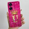 For Realme C55 RMX3710 Luxury Crown Letters Cover Soft Silicone Phone Case For Realme Narzo N55 C 55 RealmeC55 NarzoN55 Bumper