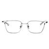 Retro Ultralight Square Pure Titanium Myopia Eyeglass Frames with Anti-Blue Light Coating