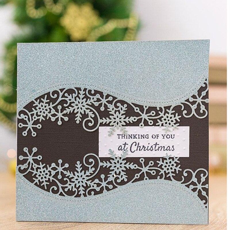 Snowflake Lace Metal Cutting Dies Carbon Steel Cutting Die DIY Scrapbooking  Paper Cutting Die