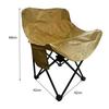 Moon Chair: Portable Low Back Folding Chair for Camping and Outdoor Activities