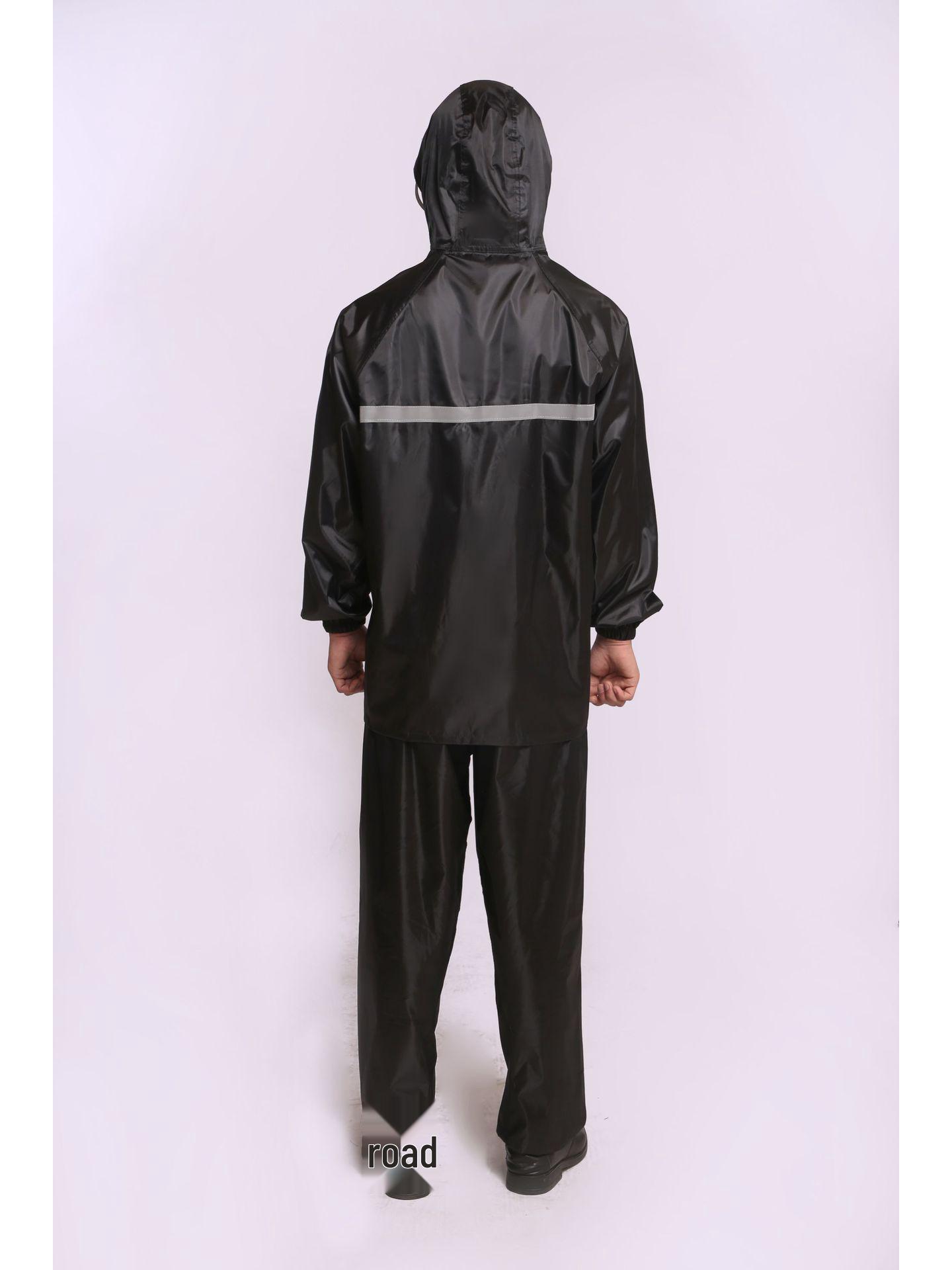 

Мужской светоотражающий дождевик и брюки: Защита от сильного дождя для велоспорта/мотоспорта на открытом воздухе, раздельный стиль. XXXL