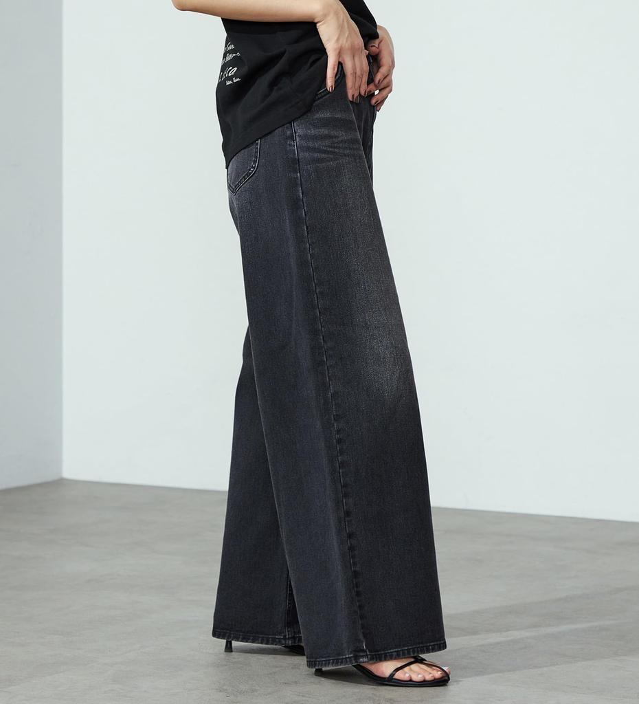 Lee Loose Straight Denim Sizes Dark Gray Women's Jeans, XXS-4L,