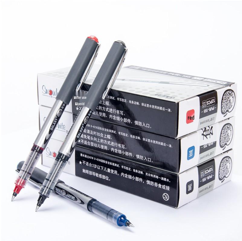 

Bai Xue 155 Direct-Inject Rollerball Pen - 0.5mm Bullet Tip for Student Exams & Office Use 0.5mm