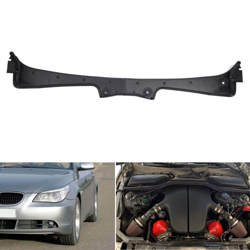 1 Pair Front Windshield Wiper Cowl Trim Cover Water Deflector Plate Neck Panel for E60 E61 51717027083