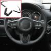 Interior Modification Trim Accessories Interior Tools For Mazda CX-3 CX-5 CX7 CX8 CX9 Atenza Steering Wheel Decorative Sticker