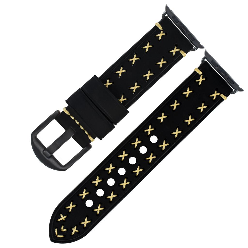 Suitable For Iwatch Strap Apple 8/7/6/5Se Leather Strap Apple Watch8 Bracelet Accessories Strap