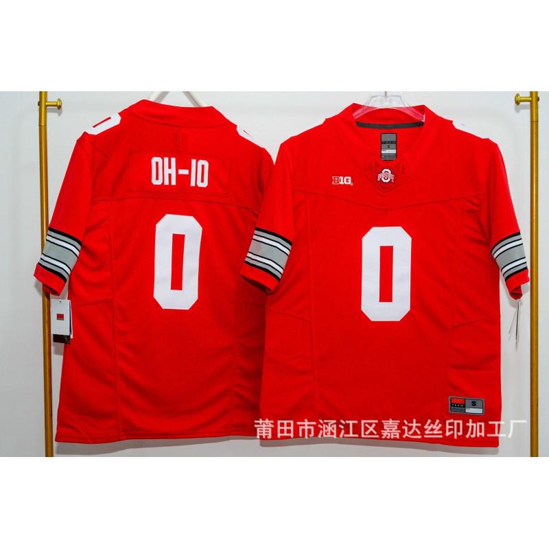 Ohio State Buckeyes NCAA College Football Jersey Mens Third Generation Authentic Style Team Sport Apparel