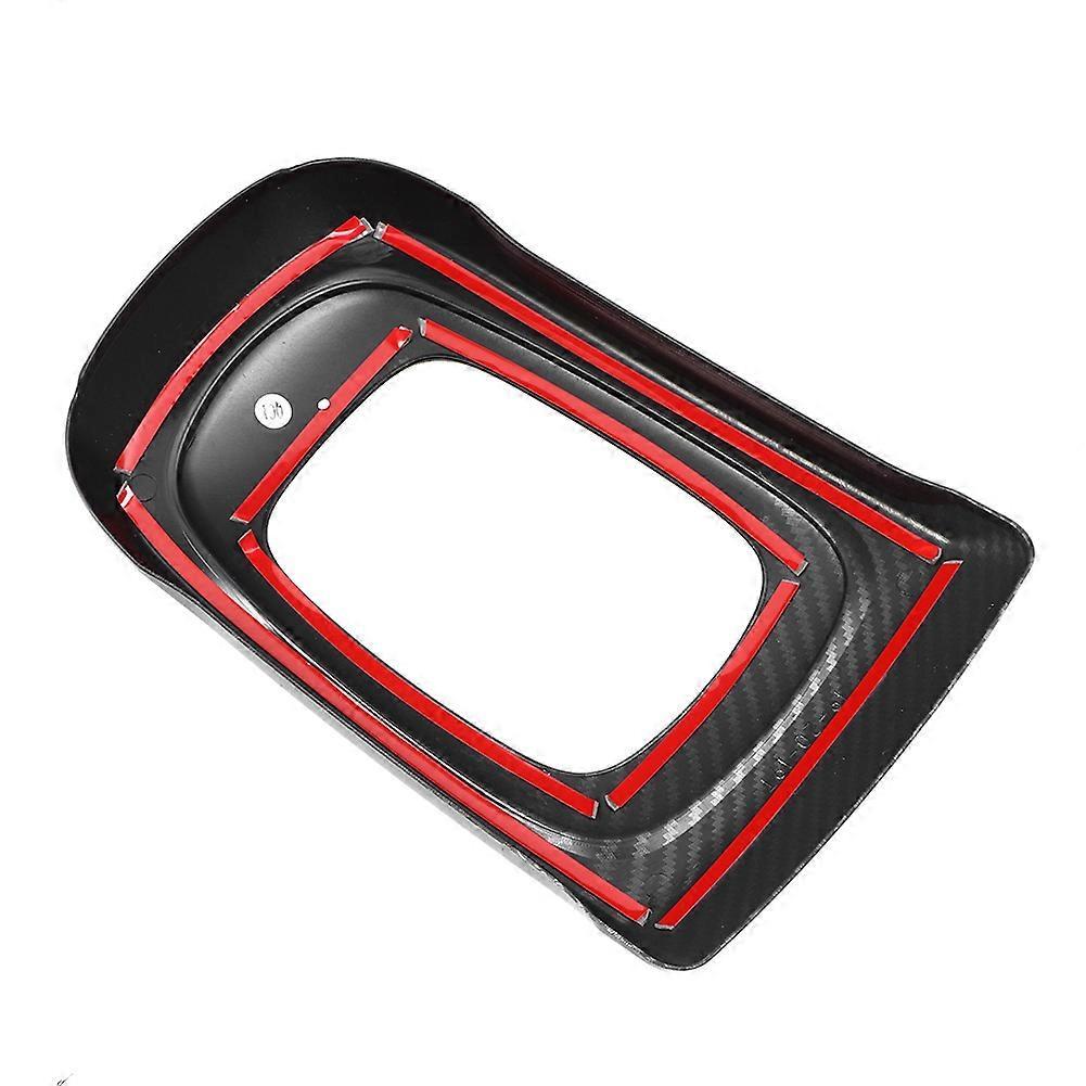 ABS Carbon Fiber Car Gear Shift Panel Center Console Cover Trim Fit for Toyota RUSH 2019
