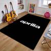 2026 A-Aprilia Rennwagen Logo Motorrad Teppich Teppich für Schlafzimmer Wohnzimmer Haus Sofa Dekoration, Kinder Spiel Dekor Bodenmatte Geschenk