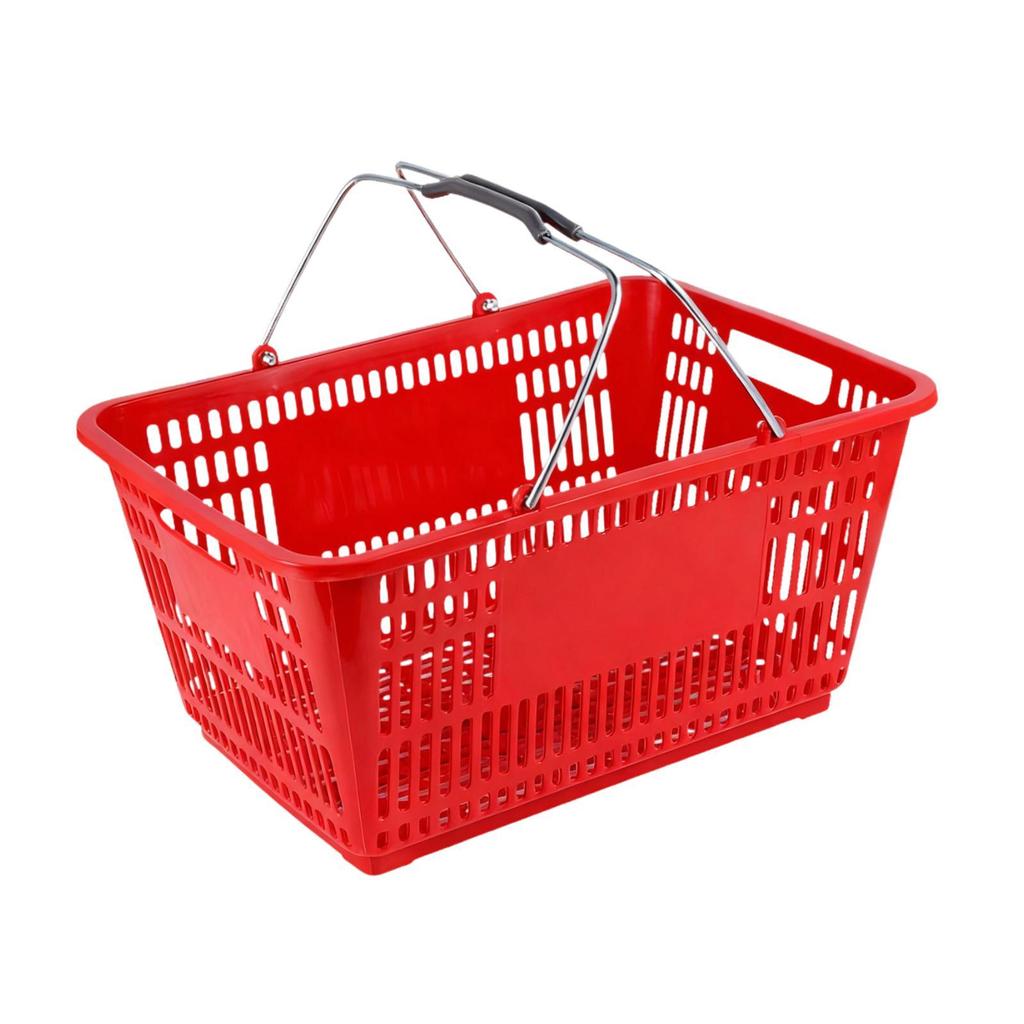 Shopping Basket Storage Holder Grocery Basket for Food Cosmetics Bathroom