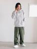 B.:MING LIFE STORE by BEAMS New Balance Logo Sweat-Parka, Herren, Grau, Größe S (92130414424)