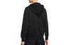 Nike Sweatshirts Women's Black Hooded Moderate Regular CU6622-010