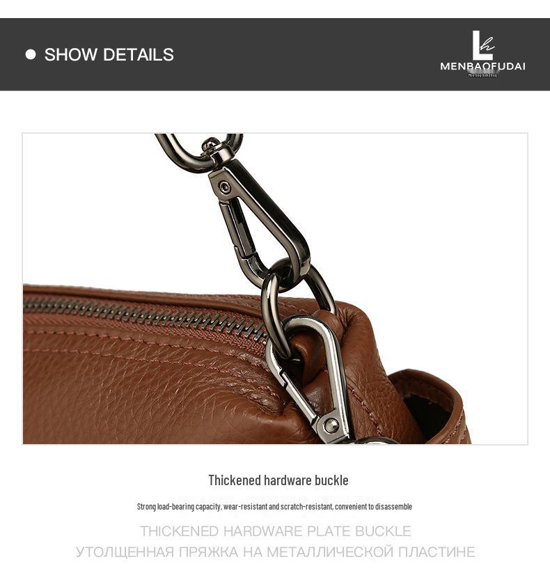 European & American Fashion Single Shoulder Crossbody Bag – Women's Leather Small Mummy Bag