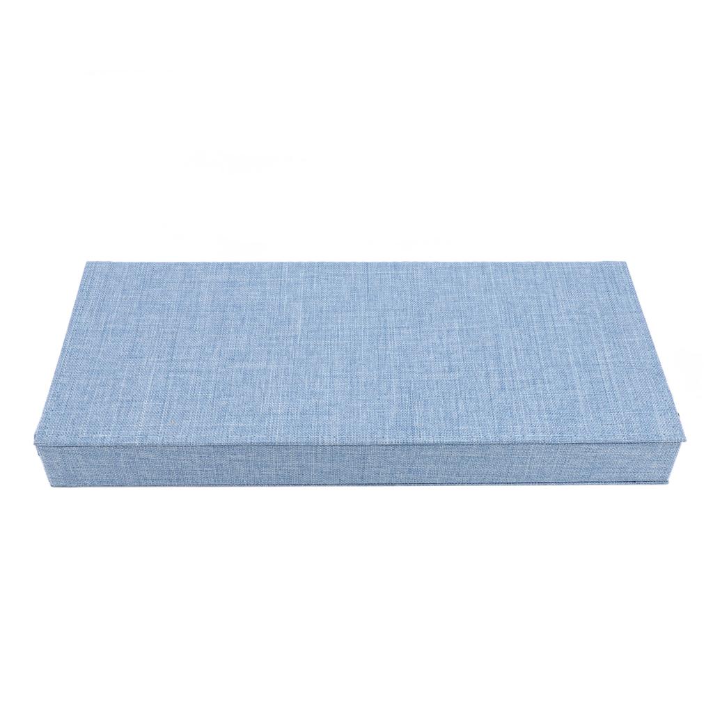 Linen 6 Slots Eyeglasses Case Fashionable Eyewear Display Case Multiple Glasses Case Box for Home Store