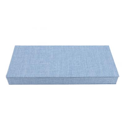 Linen 6 Slots Eyeglasses Case Fashionable Eyewear Display Case Multiple Glasses Case Box for Home