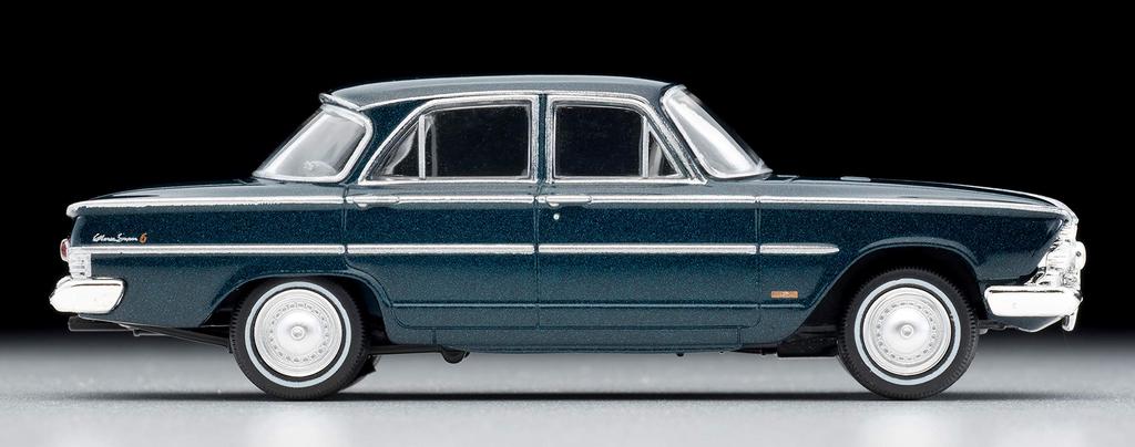 Tomytec Tomica Limited Vintage scale Nissan Prince Gloria Super 6 Navy Blue 1966 Model 312291 1/64 TLV-174c (Finished Model)