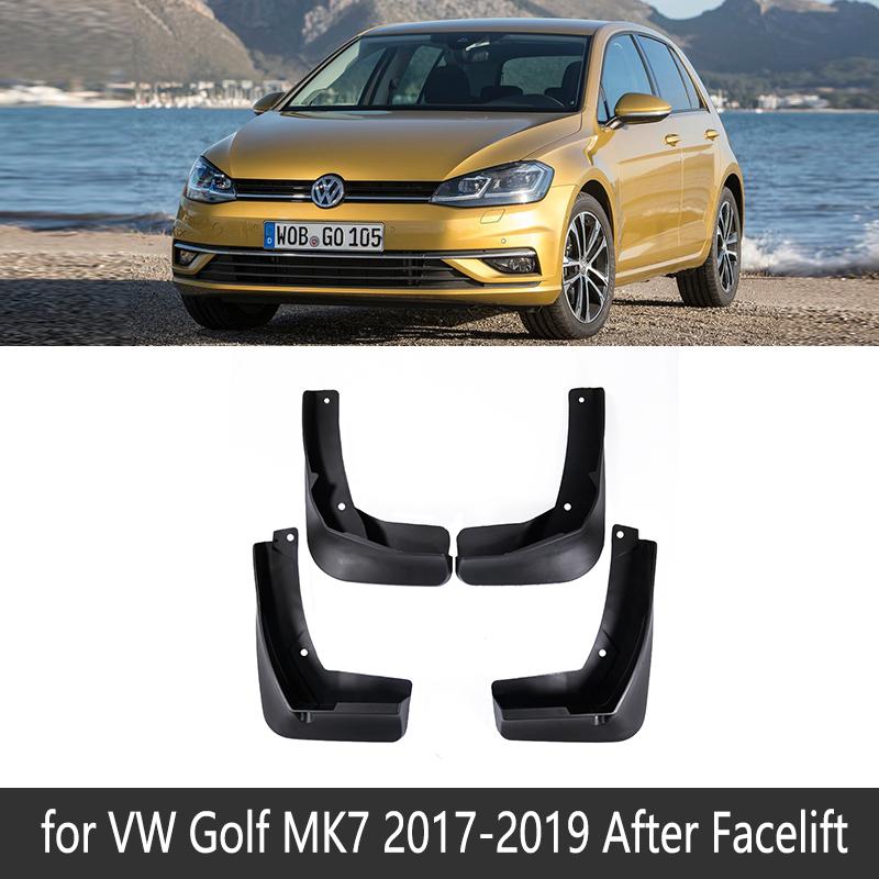 For VW Golf 7 Mk7 2013~ 2017 2018 Auto-Accessories-Goods Car Tire Fender Mud-Flap MudGuard Car Mudflaps Splash-Proof Guards