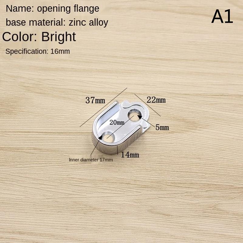 Aluminum Decorative Malleable Iron Floor Wall Flange Flange Piece Hardware Tool Fittings
