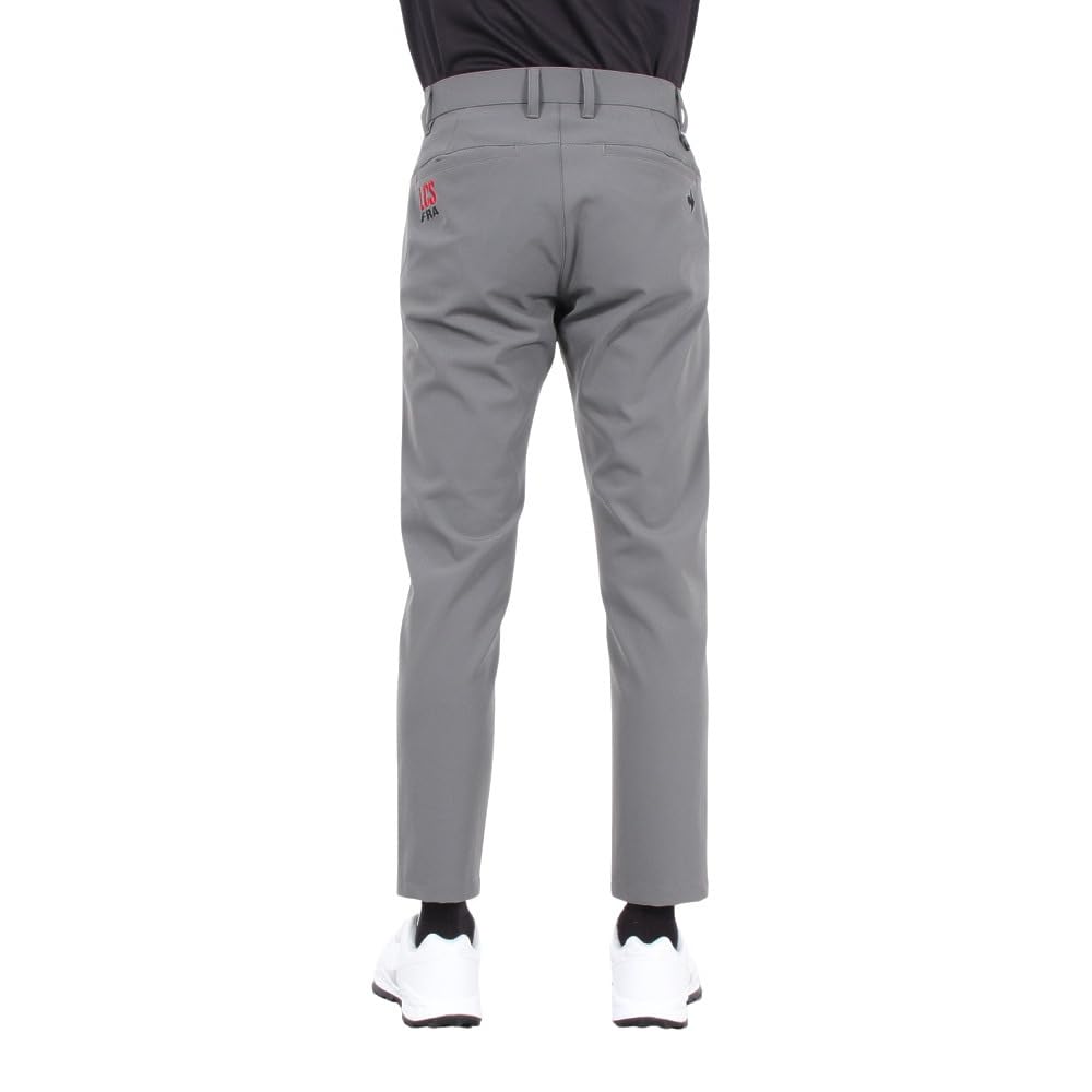 Coq Sportif Golf Pants water light rain fleshy golf LG4FLP54M GY00 [Le Golf] [Stretch Forcer] Quarter-length, repellent, compatible, windproof, Men's