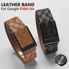 Echte Leder-Uhrenarmbänder Luxuriöses Business-Armband Verstellbares Tracker-Armband für Google Fitbit Air Wechsel zu Whoop 5.0