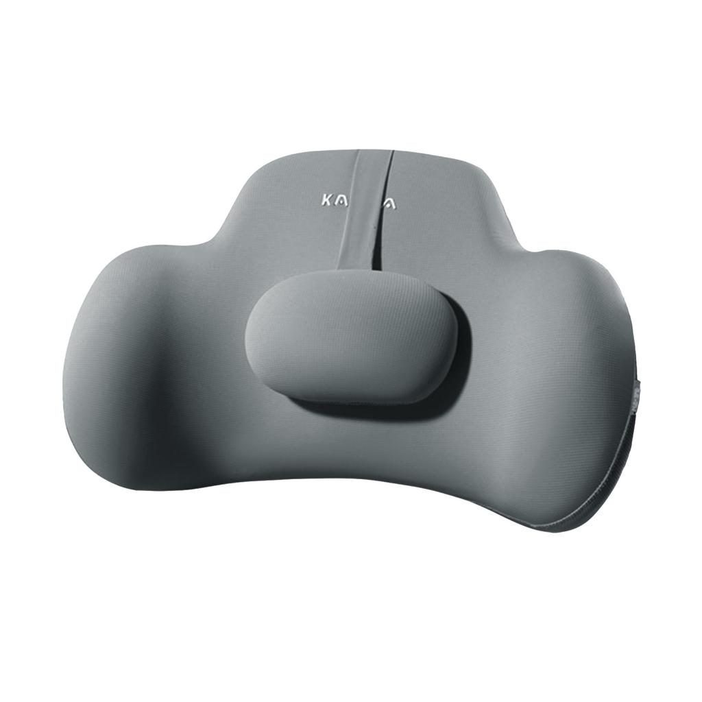 Comfortable Memory Car Seat Headrest/Lumbar Support Adjustable Design Lightweight for Long Drives & Office Work