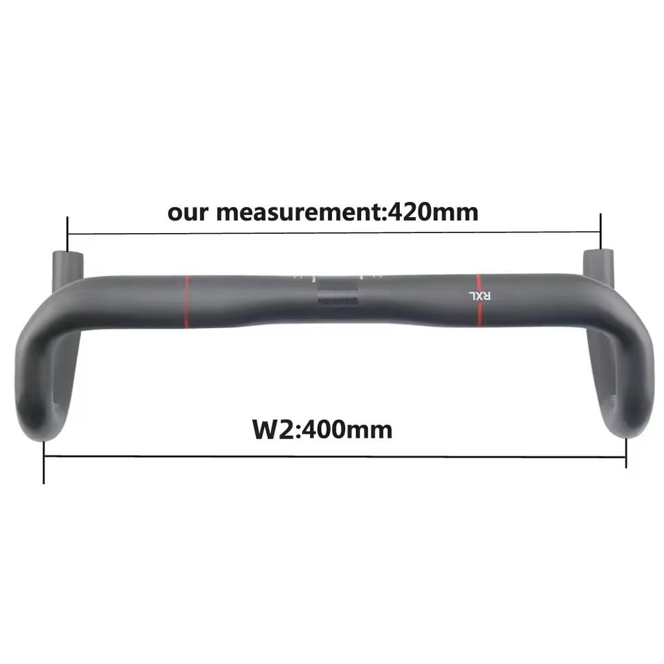 RXL SL Carbon Road Handlebar Racing Bike Handlebars 31.8*380/400/420/440mm Carbon Drop Bars for Bicycle Handle Bar Accessories