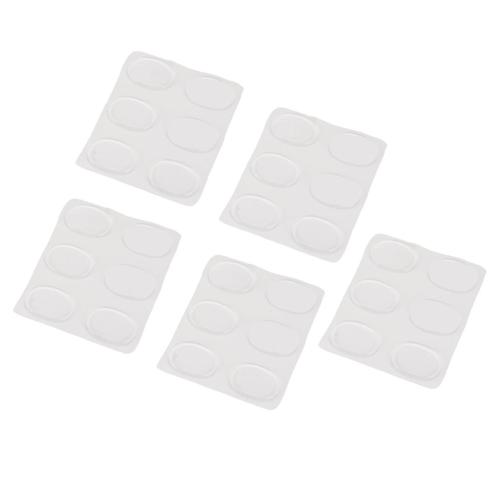 30 Pcs   Gel Pad Self Adhesive Soft Silicone Muffling Gel Pads   Dampeners for   Control