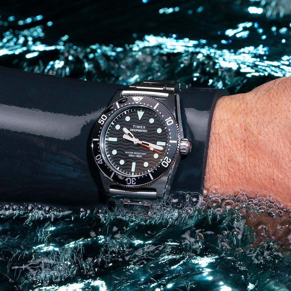 [Timex] Deepwater Reef200 Waterproof Metal Watch 41mm TW2W95200