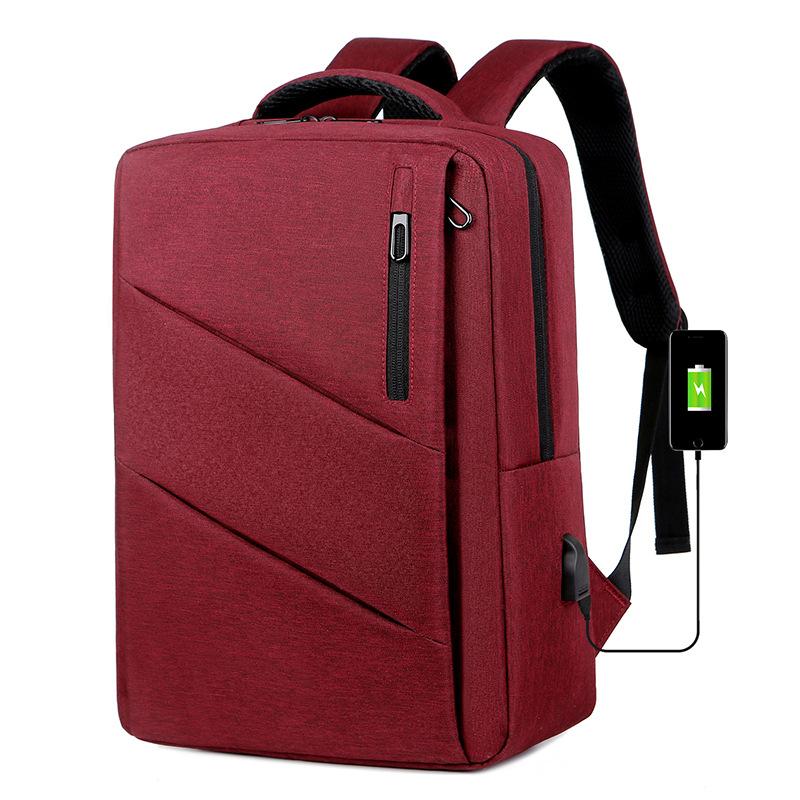 TS JYL laptop bag,2024 Laptop Backpack USB Charging Student 15 16 Inch Bag