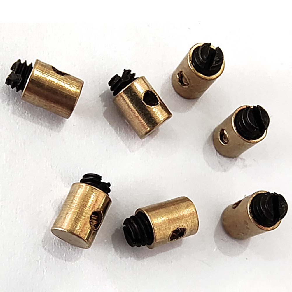 20Pcs Brake Cable Nipple Screws Replacement Motorcycle Solderless Throttle Cable Solderless Throttle Cable Fittings