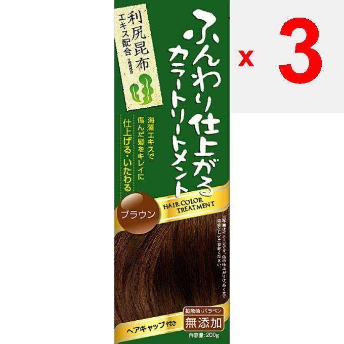 Brain Cosmos Soft Finish Color Treatment 200G Brown Color treatment for gray hair Colorant for Gray Hair After shampooing, pat hair dry with a towel a
