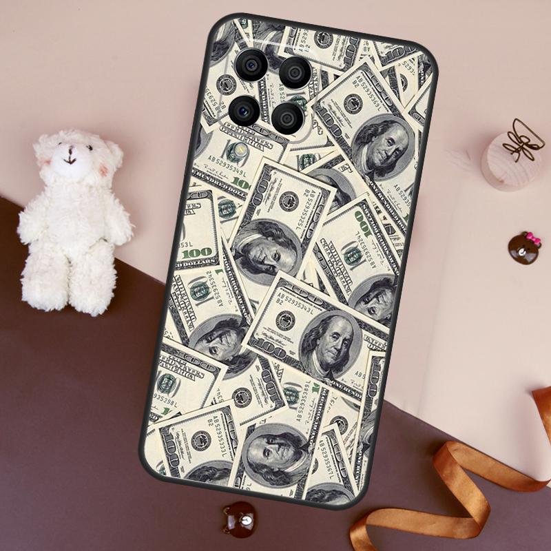 Banknote Dollar Cash Money Case For Samsung Galaxy M11 M31 M21 M53 M13 M32 M52 M15 M35 M55 M14 M34 M54 M06 M16 M36 M56