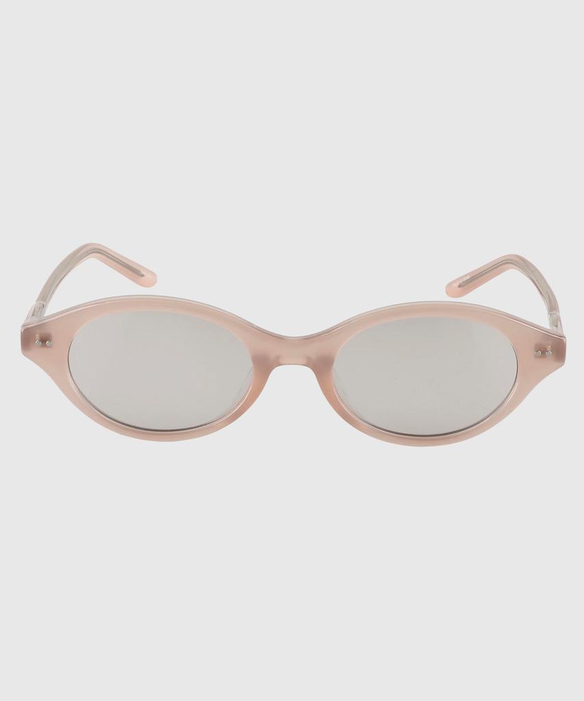 Tuditeo Sho Tinted Lightweight Horn-Rimmed Unique Sunglasses Nylon Tinted Lenses C4 Pink