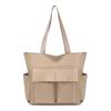 Handbag Large Capacity Tote Bag Women Solid Color Shoulder Bag