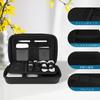 ProCase Gadget Pouch, Waterproof EVA, Large Capacity, 3-Layer Black L