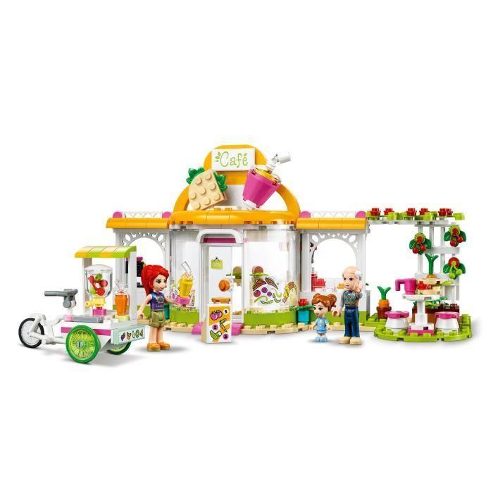LEGO® Friends 41444 Le Café Bio De Heartlake City Avec 3 Mini Poupées, Jeu Educatif Pour Enfant De 6 Ans Et Plus