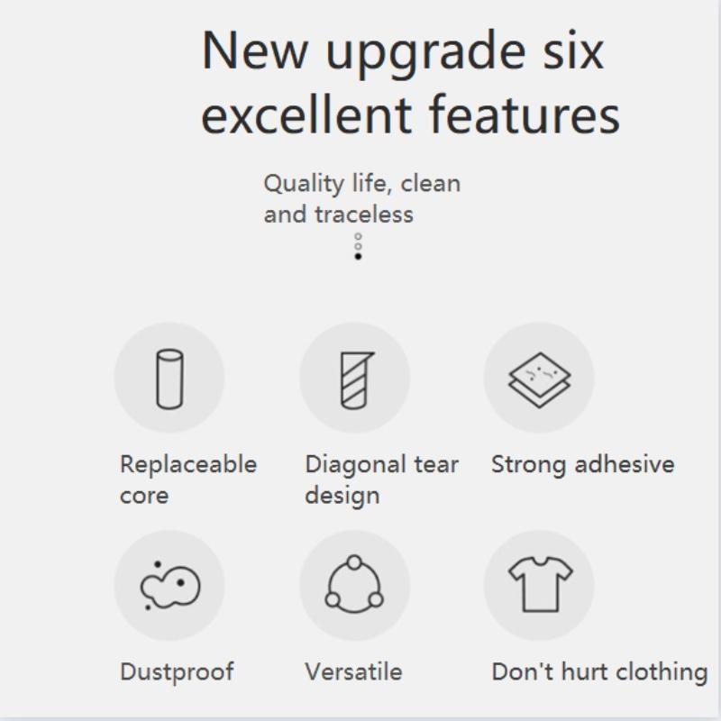 Ware Abreißbarer Haar-Kleberoller Typ Filz zum Reinigen von Kleidung und Tierhaaren mit Haarflecken