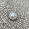 MADISON BLUE Beige MB171-2004 Pearl Button Linen Double Chester Long Coat Coat O2 beigeUsed