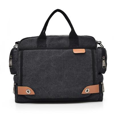 Men Crossbody Bags Male Canvas Shoulder Bags Boy Messenger Bags Man Handbags for Travel Casual Large Satchel Grey