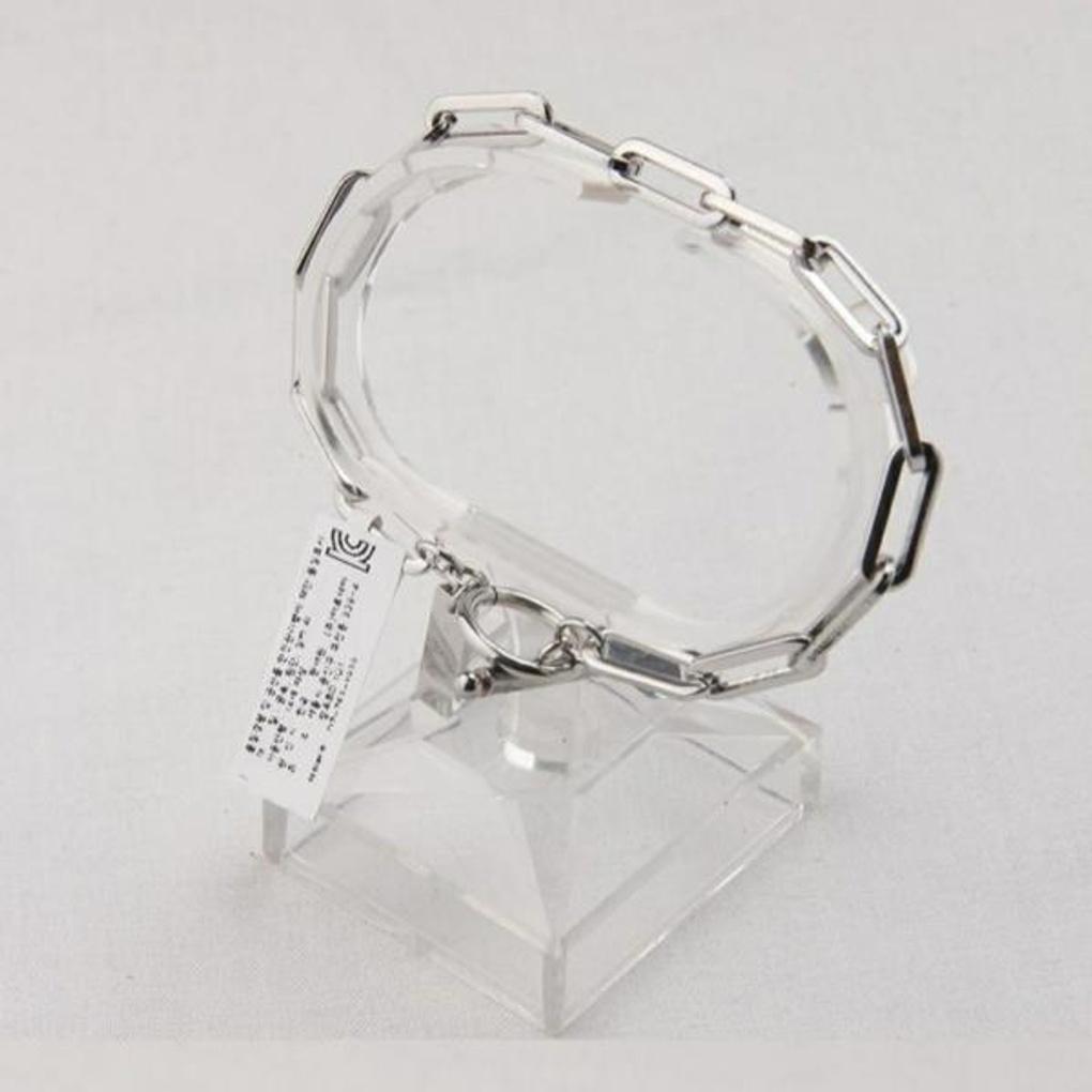 Atria Tiba Square Stick Chain Men's (20cm) and Du (18cm) Couple Bracelet HNFBASC0014FRF