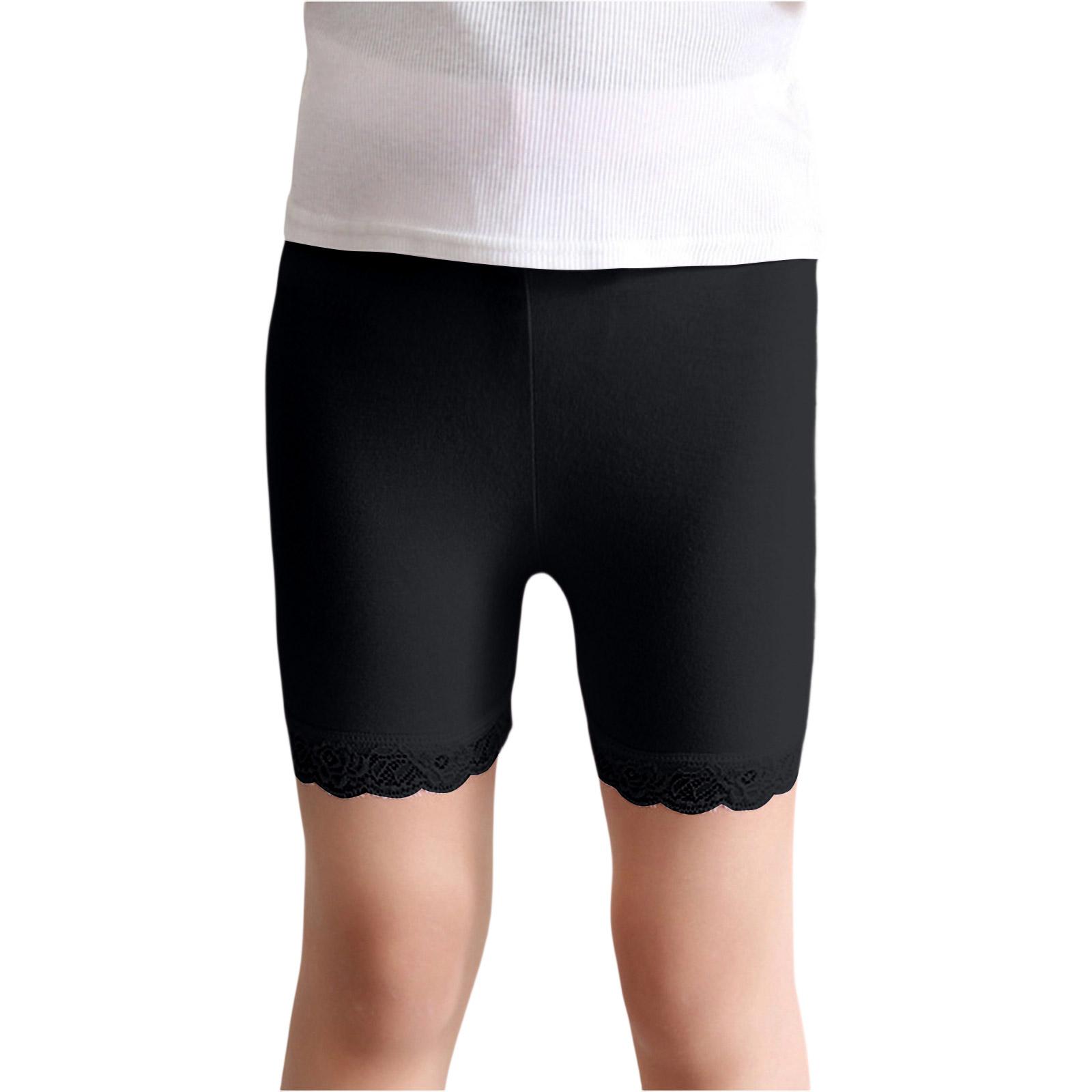 Summer Girls  Three-Point Safety Pants Underwear Leggings 100 чёрный