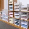 Schichtiger Schubladenorganizer: Kleideraufbewahrungsregal für Kleiderschrank oder Wohnheim