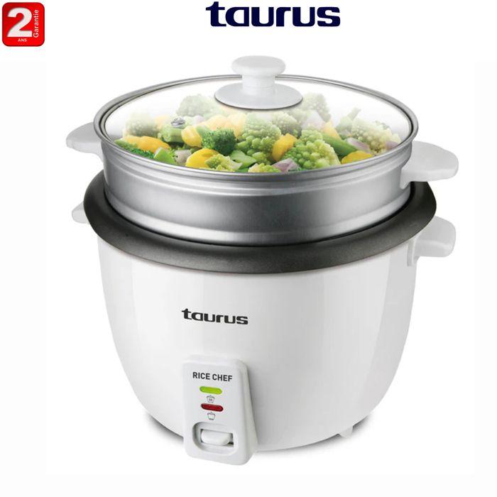Dampfgarer - Taurus - Rice Chef - 700W - 1.8L - Antihaftbeschichtung