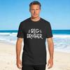 Big Brother Tshirt Leisure Tshirts Short Sleeve Vintage Tops Beach 100 Cotton Plus Size 5xl Top Tees